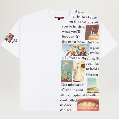 Pleasures Connection Heavyweight Tee (White)