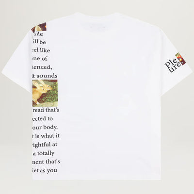 Pleasures Connection Heavyweight Tee (White)