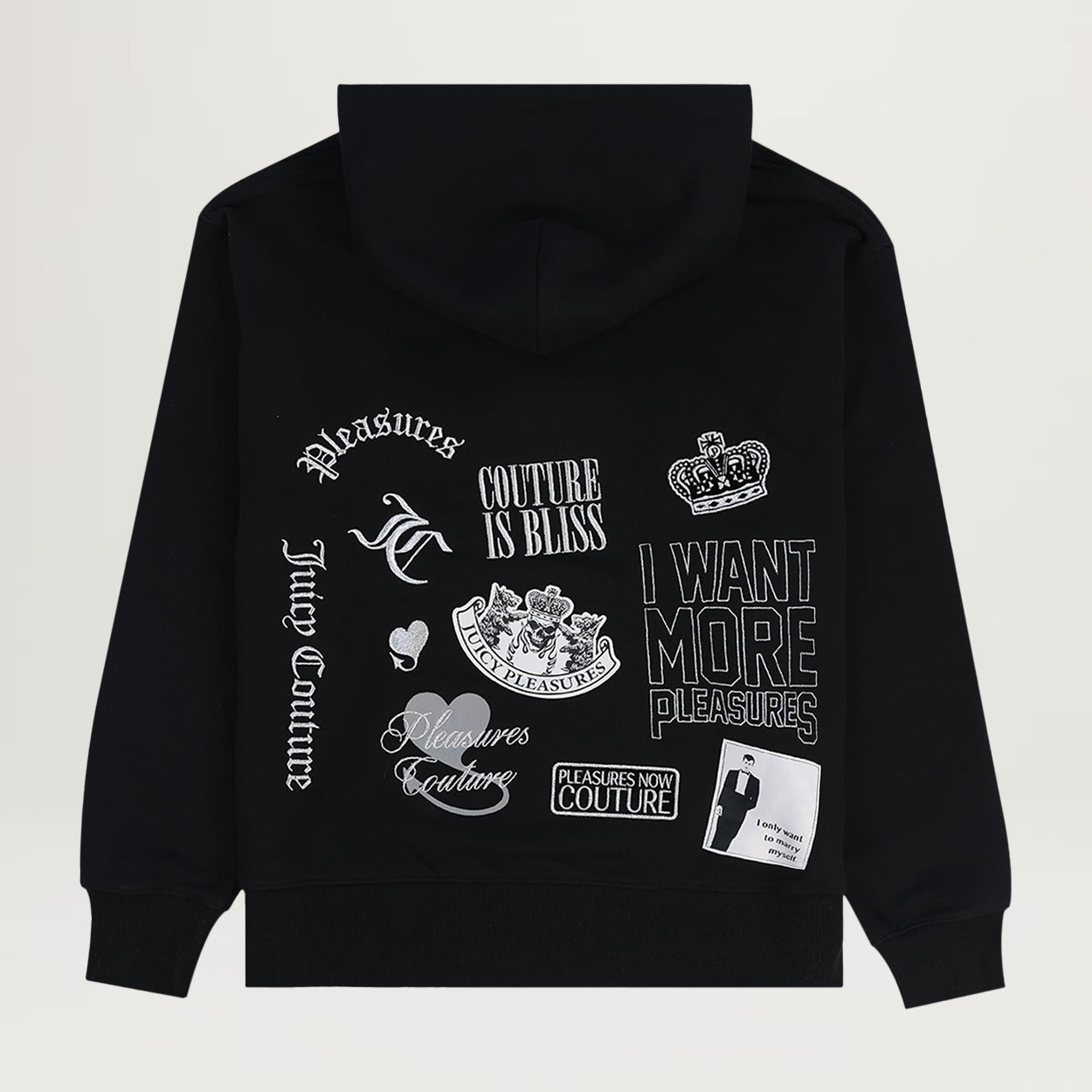 Pleasures X Juicy Couture Bliss Hoodie (Black)