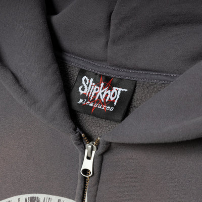 Pleasures X Slipnot Nonagram Zip Hoodie (Smoke)