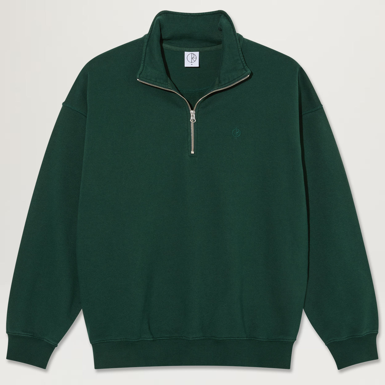 Polar Frankie Half Zip Sweater (Dark Emerald)
