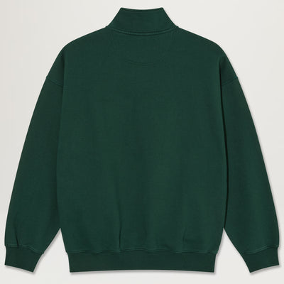 Polar Frankie Half Zip Sweater (Dark Emerald)