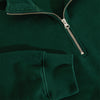 Polar Frankie Half Zip Sweater (Dark Emerald)