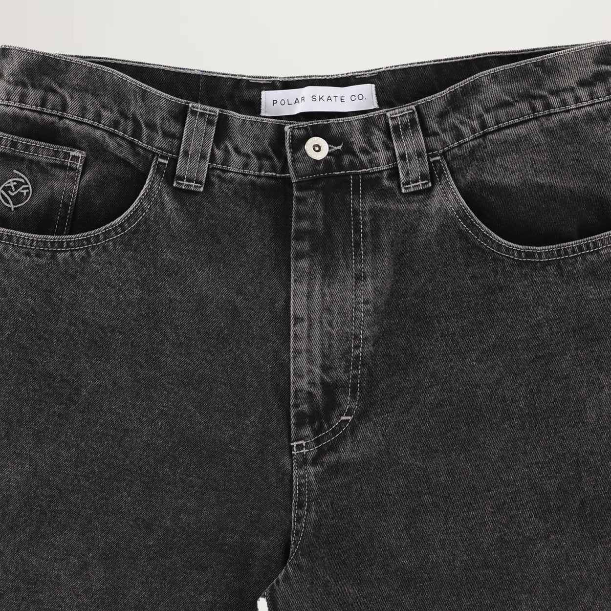 Polar Big Boy Pants (Silver Black)