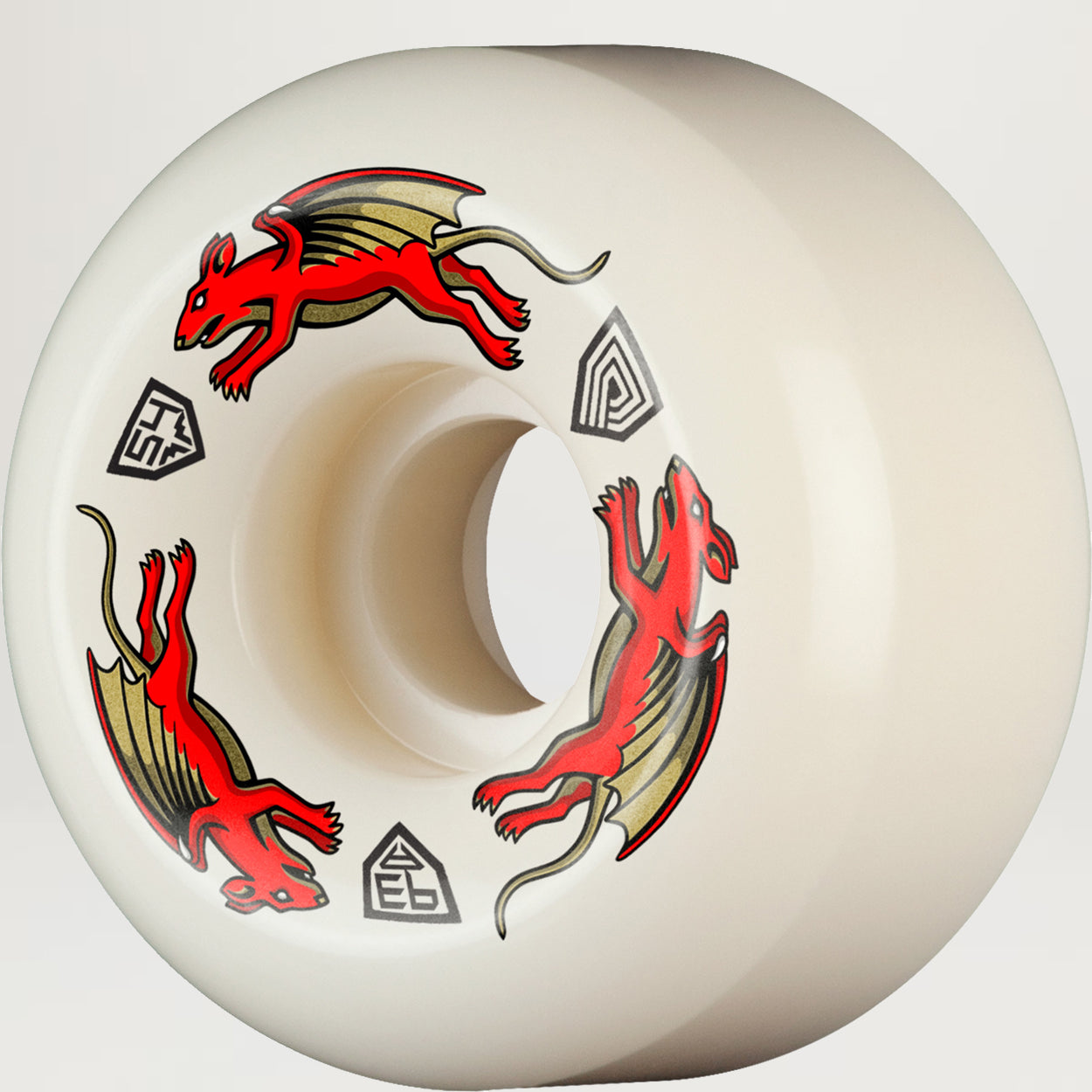 Powell Peralta Dragon Formula Red 93a Nano Rat AV6 (Assorted Sizes)