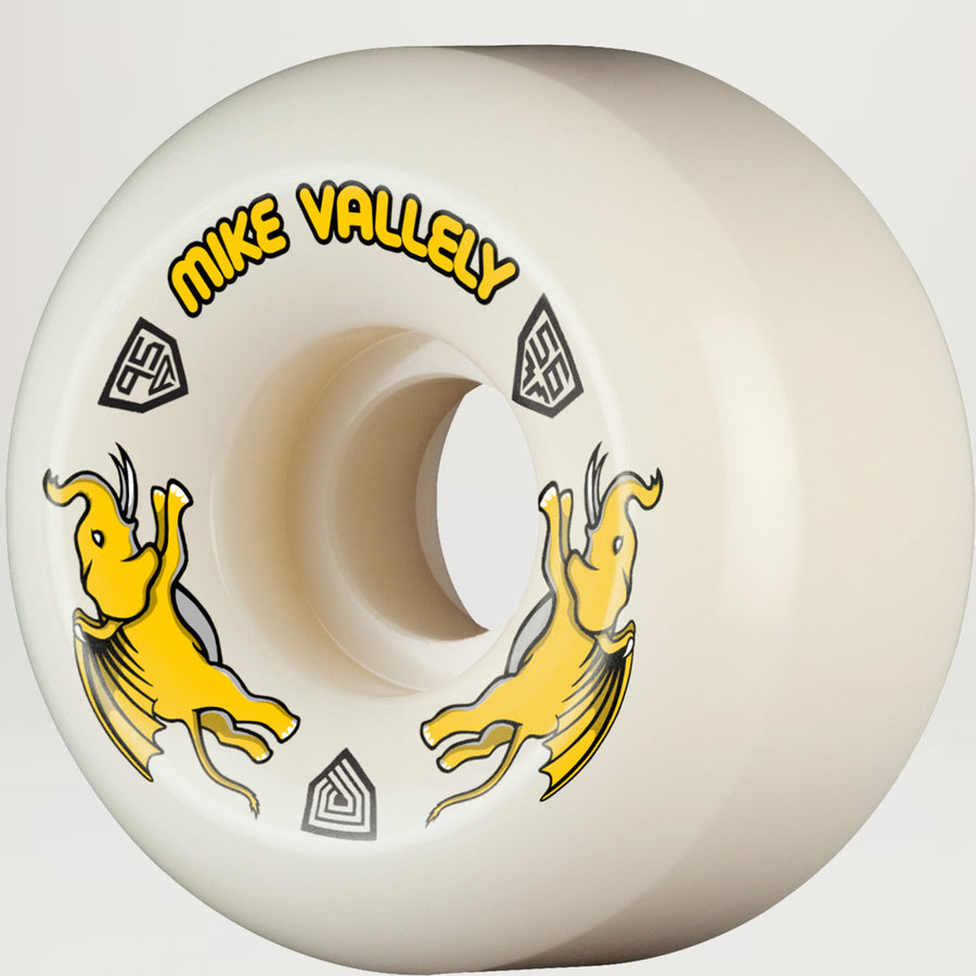 Powell Peralta Dragon Formula Yellow 95a Vallely V6 56mm