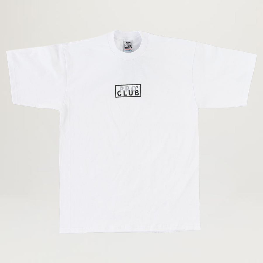 Pro Club Member Box Logo Tee (White)