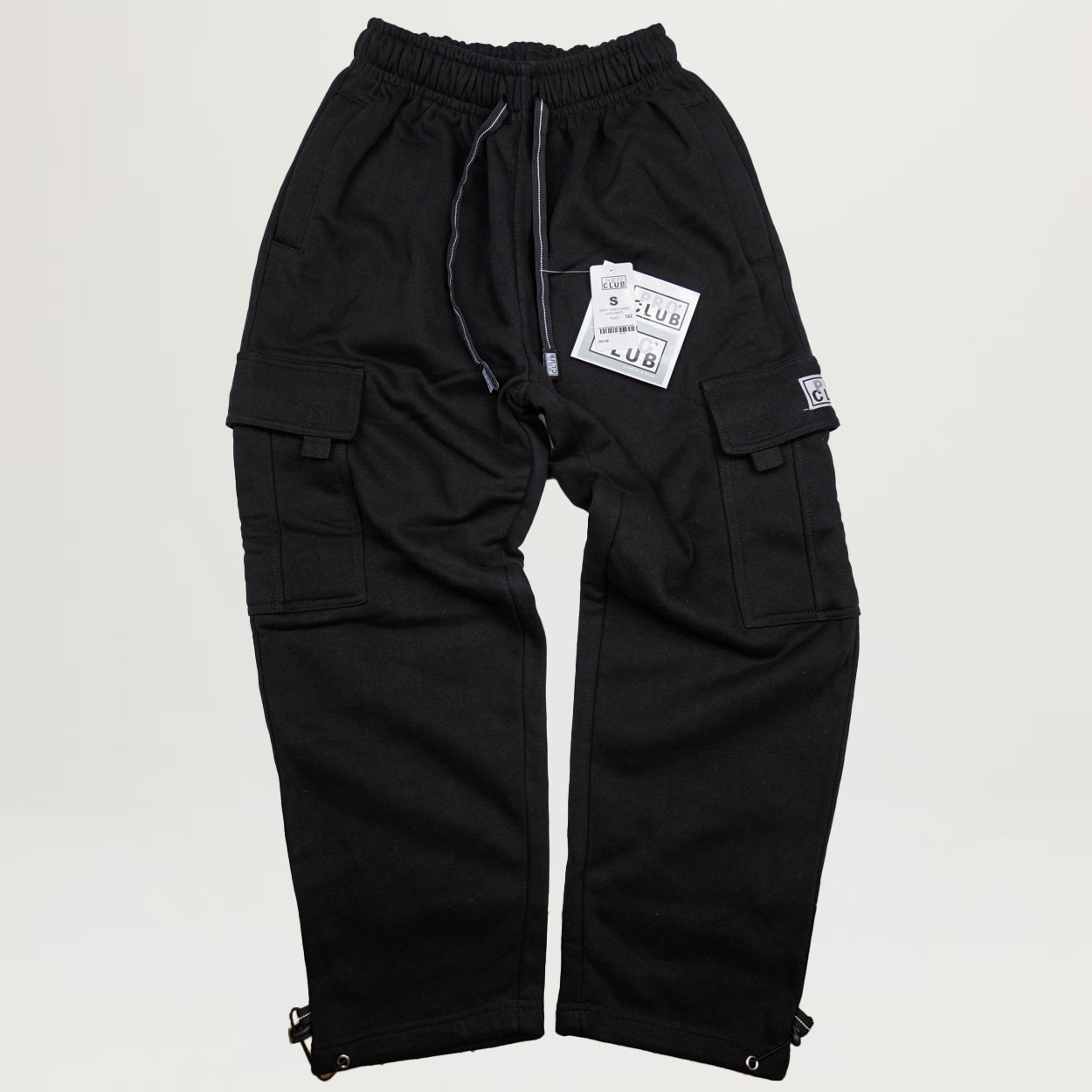 Pro Club Heavyweight Cargo Sweatpants (Black)