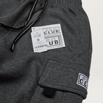 Pro Club Heavyweight Cargo Sweatpants (Charcoal)