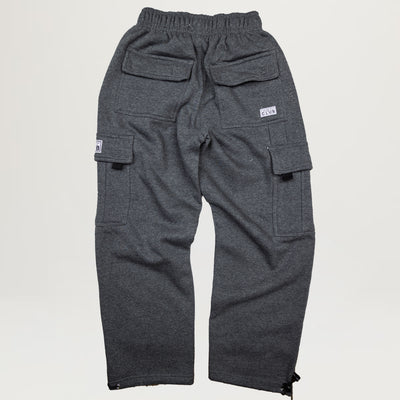 Pro Club Heavyweight Cargo Sweatpants (Charcoal)