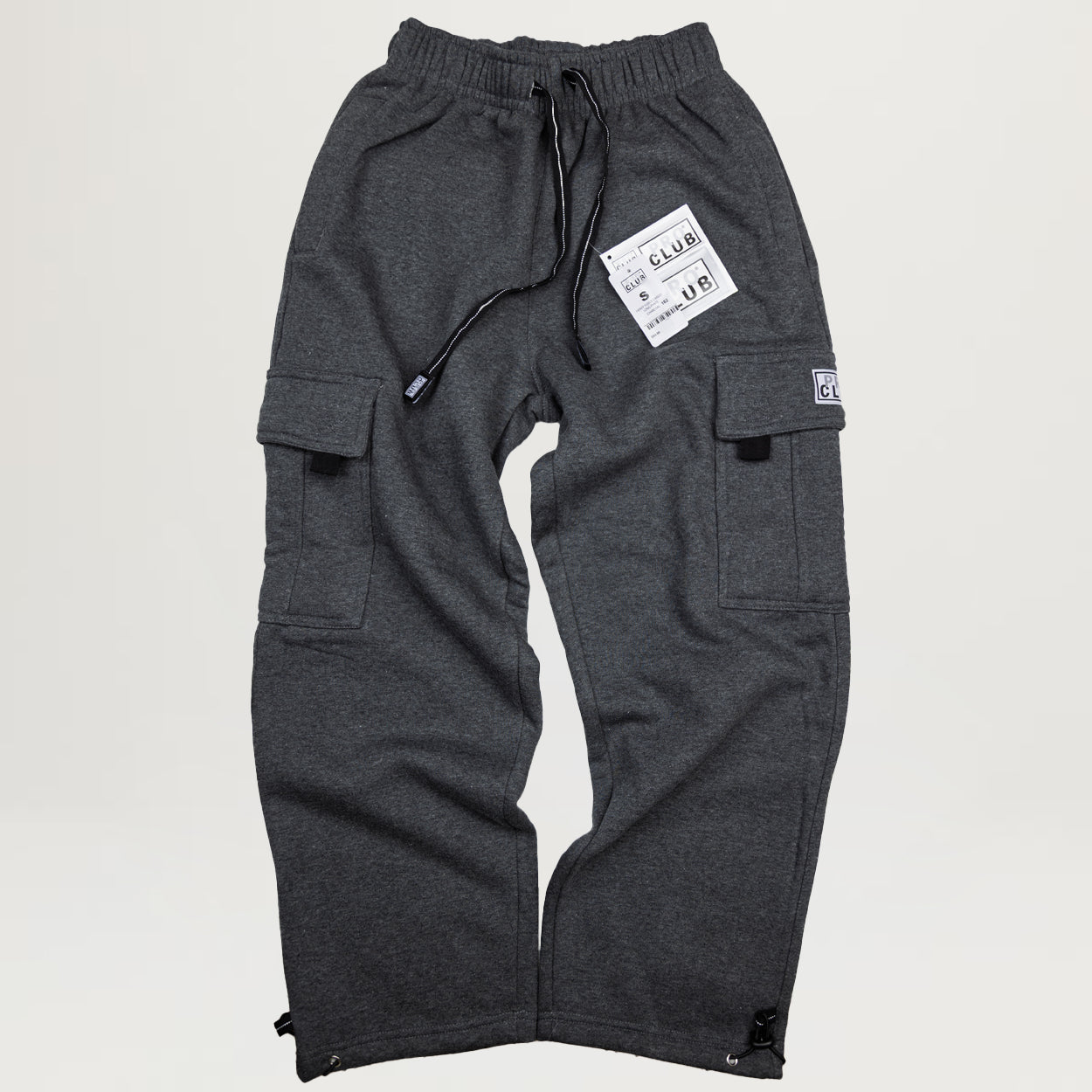 Pro Club Heavyweight Cargo Sweatpants (Charcoal)