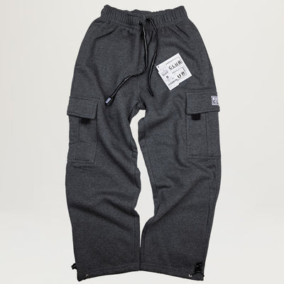 Pro Club Heavyweight Cargo Sweatpants (Charcoal)