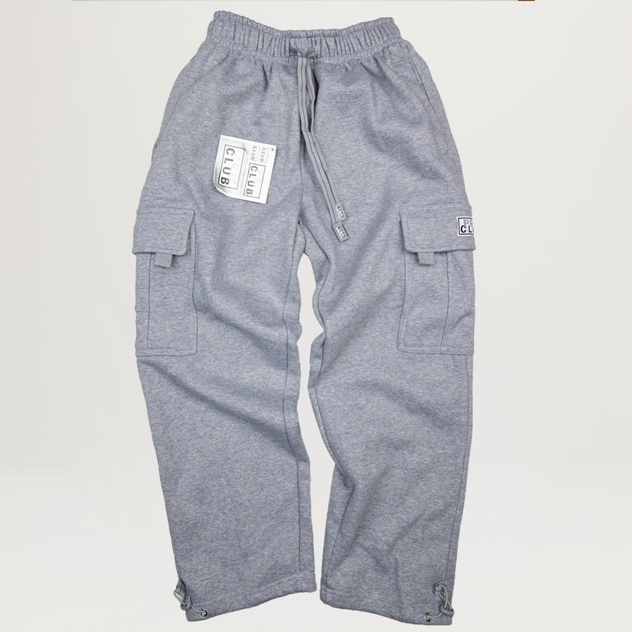 Pro Club Heavyweight Cargo Sweatpants (Heather Grey)