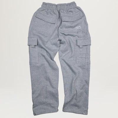 Pro Club Heavyweight Cargo Sweatpants (Heather Grey)