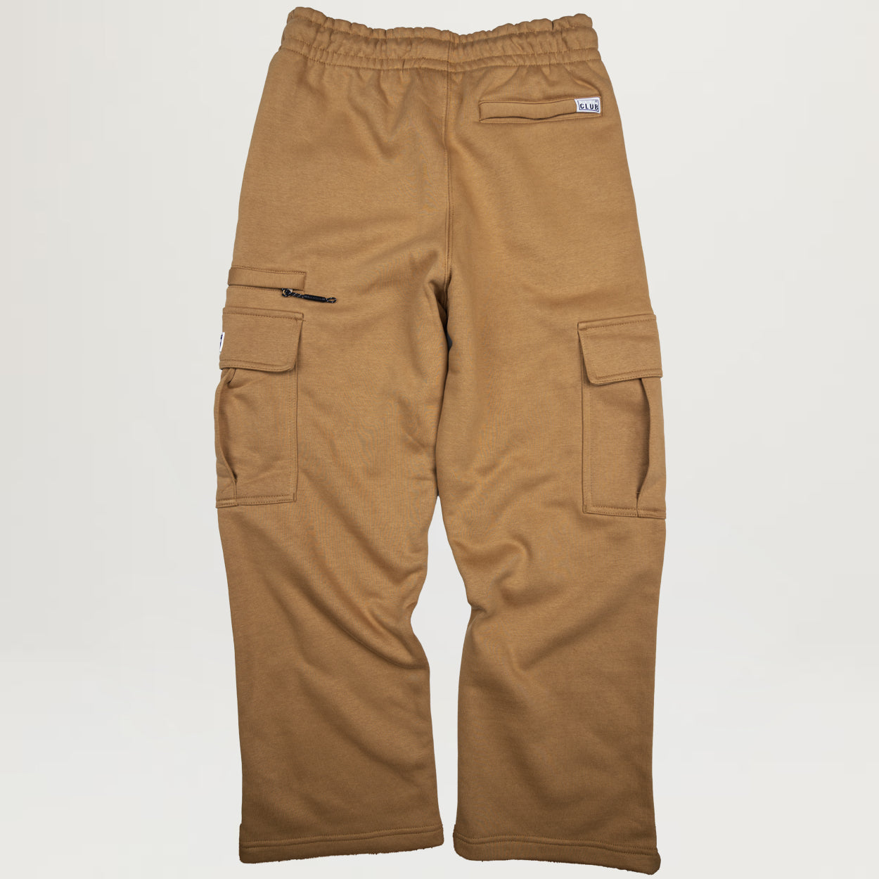 Pro Club Basic Open Leg Cargo Sweatpant (Taupe Haze)