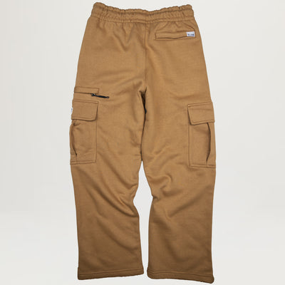 Pro Club Basic Open Leg Cargo Sweatpant (Taupe Haze)