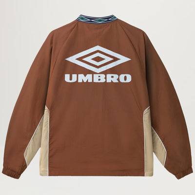 Butter Goods X Umbro Training Pullover (Chocolate/Tan)