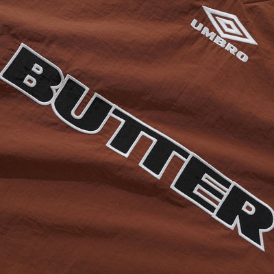 Butter Goods X Umbro Training Pullover (Chocolate/Tan)