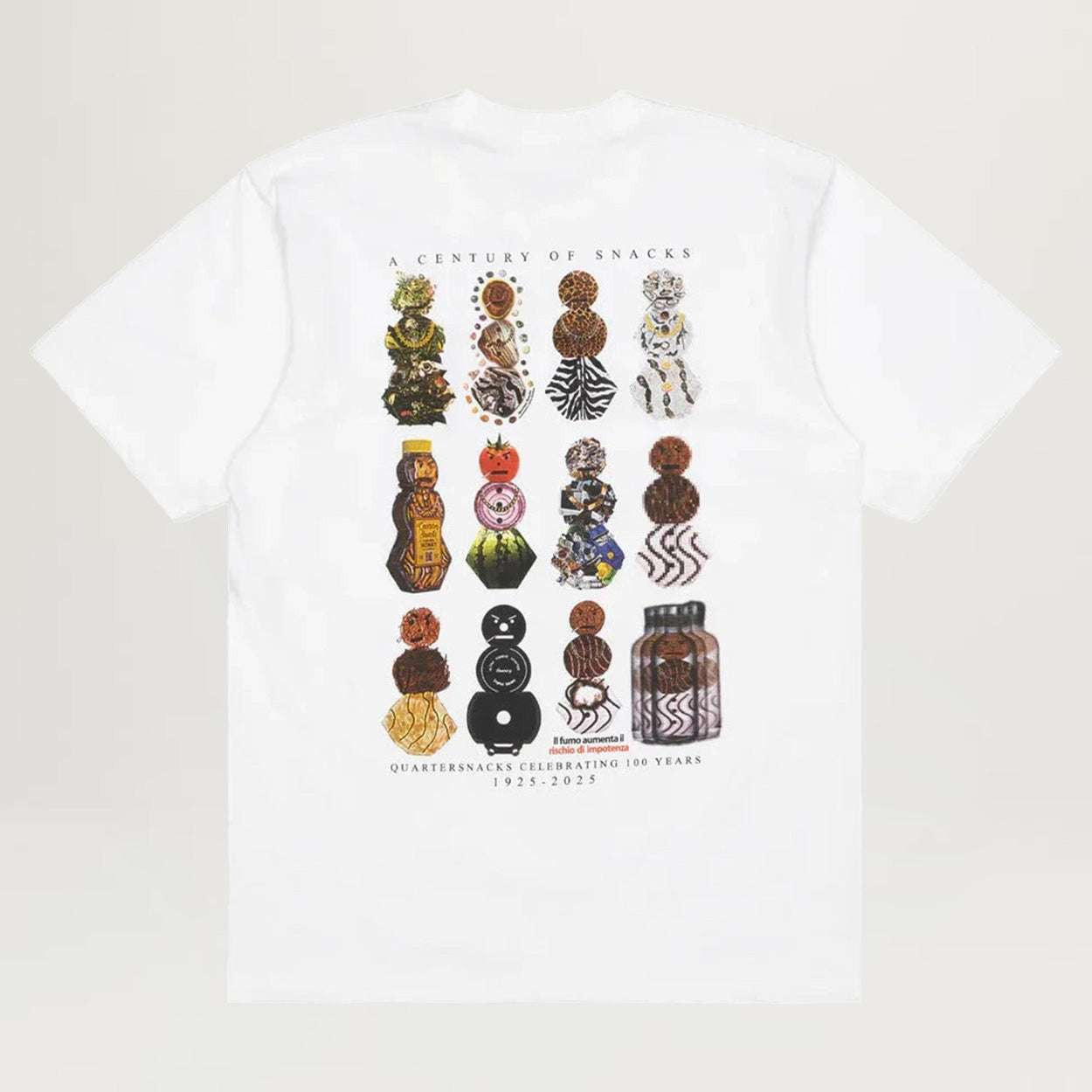 Quartersnacks Anniversery Tee (White)