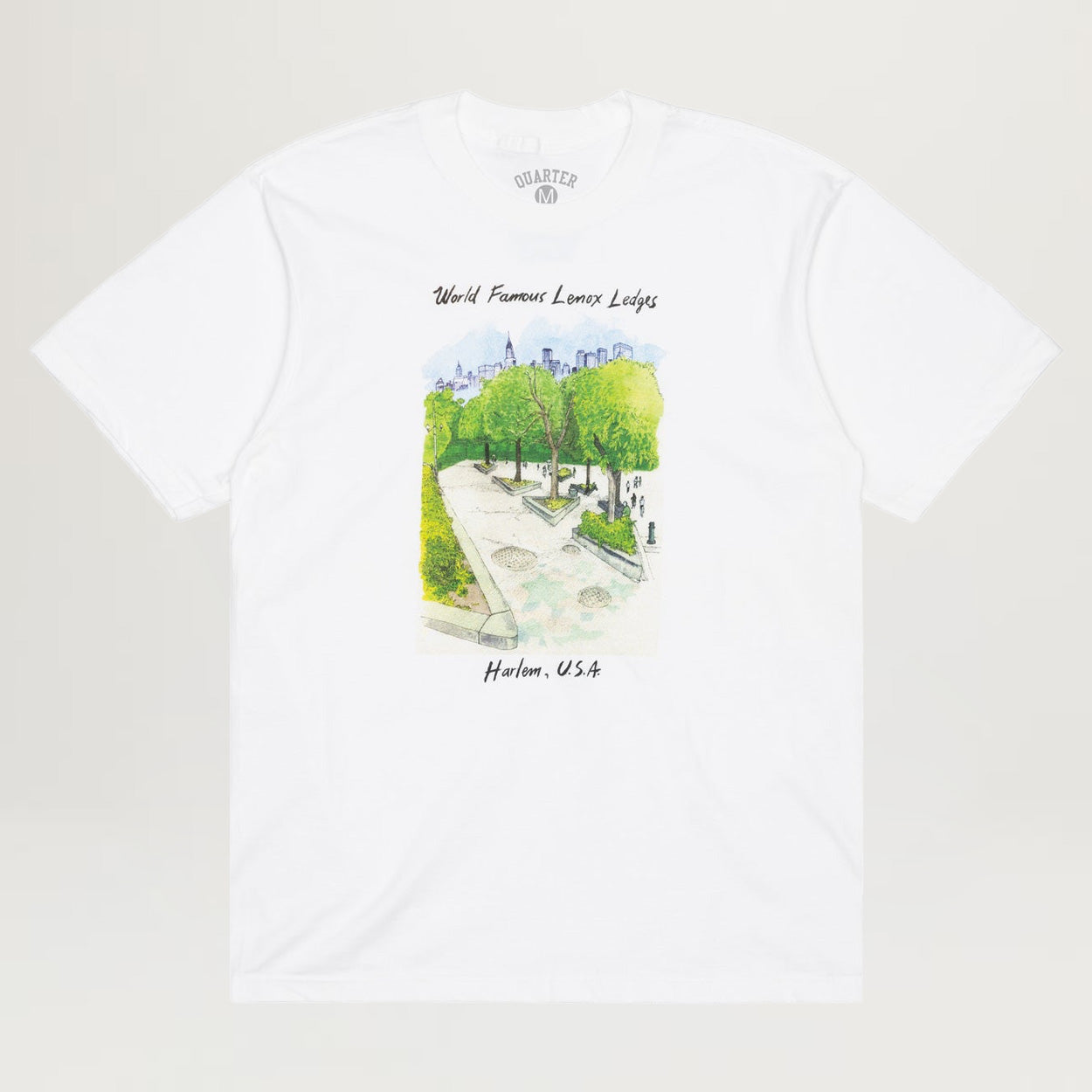 Quartersnacks Lenox Tee (White)