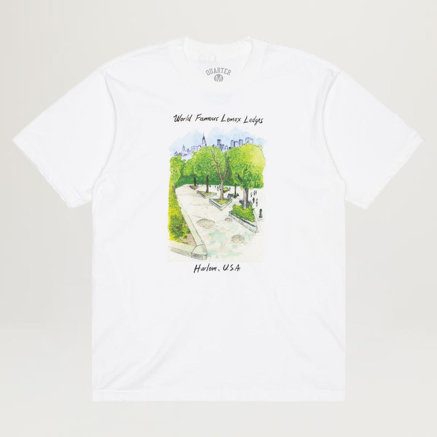 Quartersnacks Lenox Tee (White)
