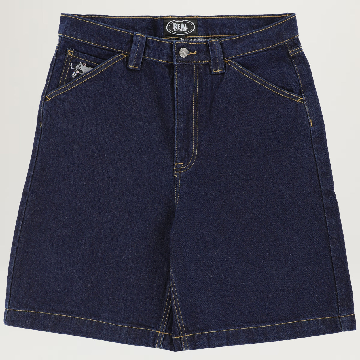 Real Street Cleaner Denim Short (Dark Wash)