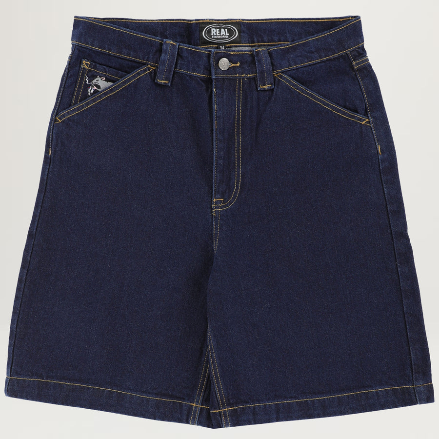 Real Street Cleaner Denim Short (Dark Wash)