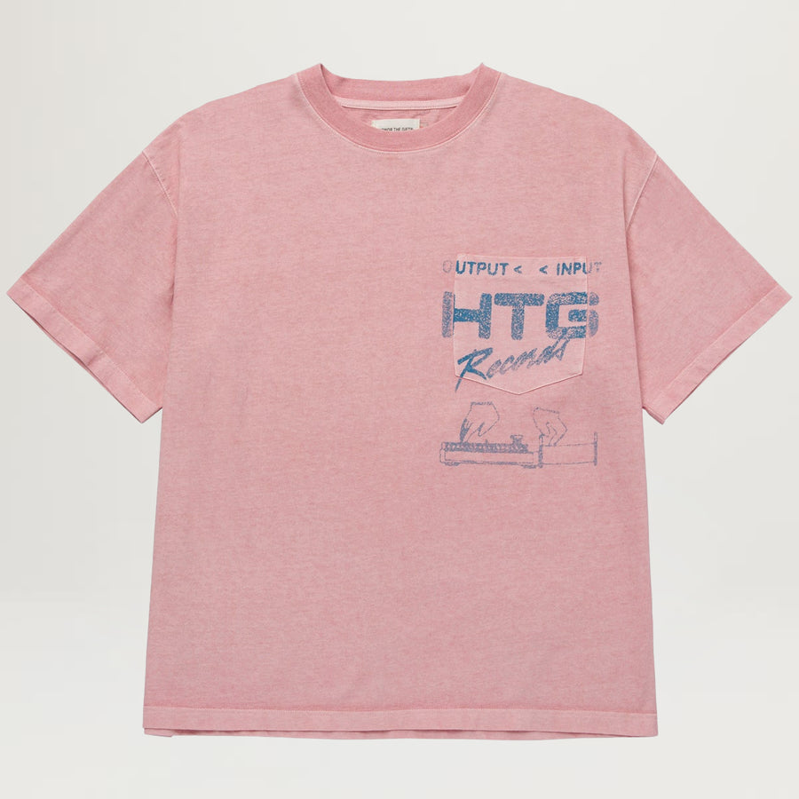 HTG Records Tee (Pink)