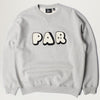 Parra Rounded PAR Crewneck (Heather Grey)