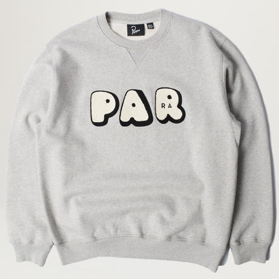 Parra Rounded PAR Crewneck (Heather Grey)