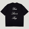 S.V.O. Sade "Your Love Is King" Tee (Black)
