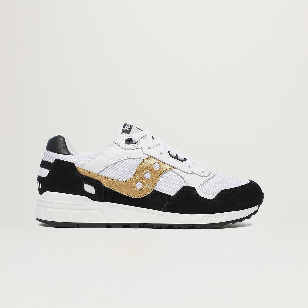 Saucony Shadow 500 (White/Black/Gold)