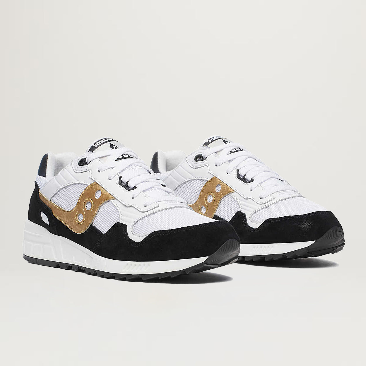 Saucony Shadow 500 (White/Black/Gold)