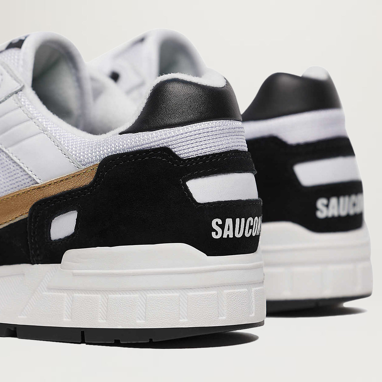 Saucony Shadow 500 (White/Black/Gold)