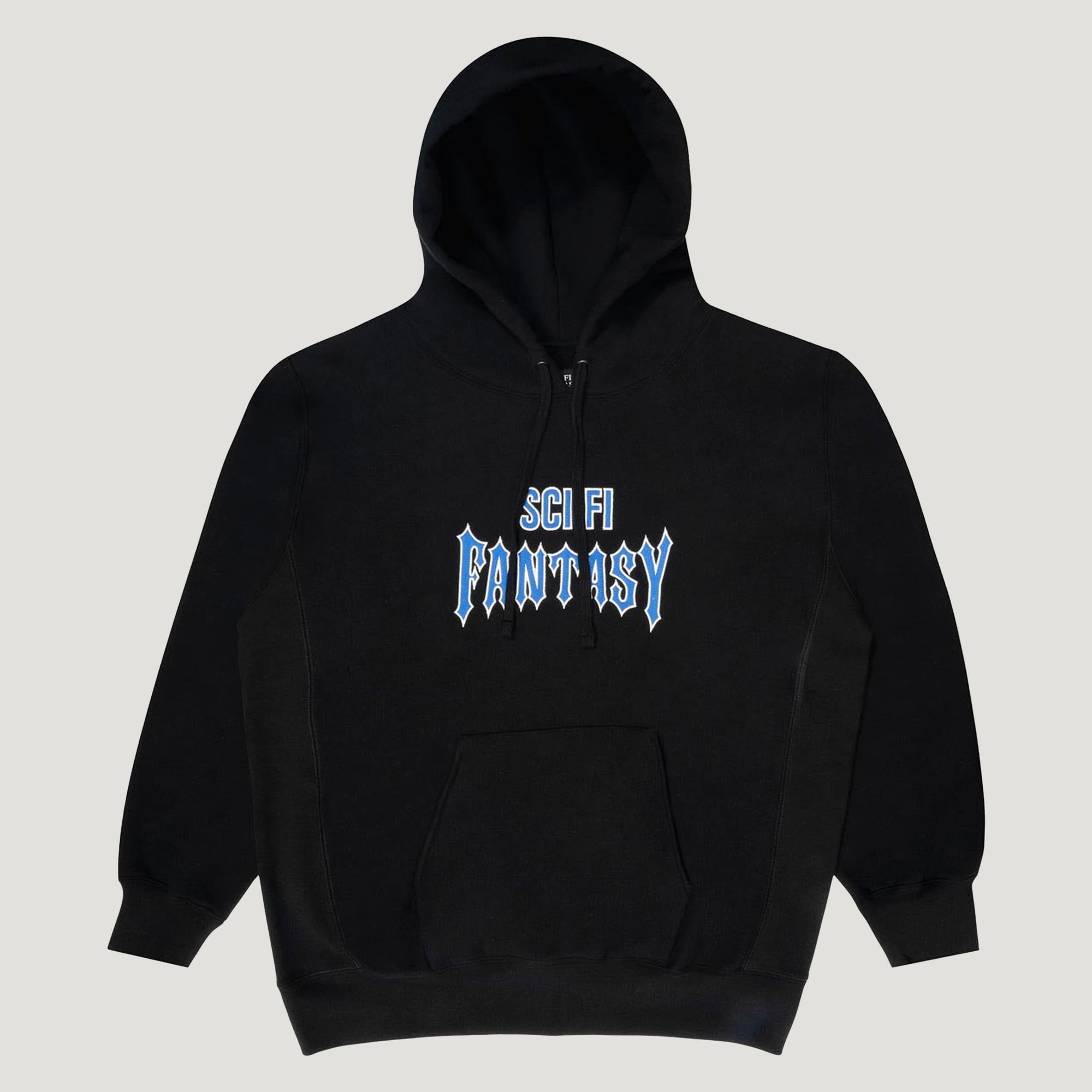 Sci-Fi Fantasy Biker Hoodie (Black)