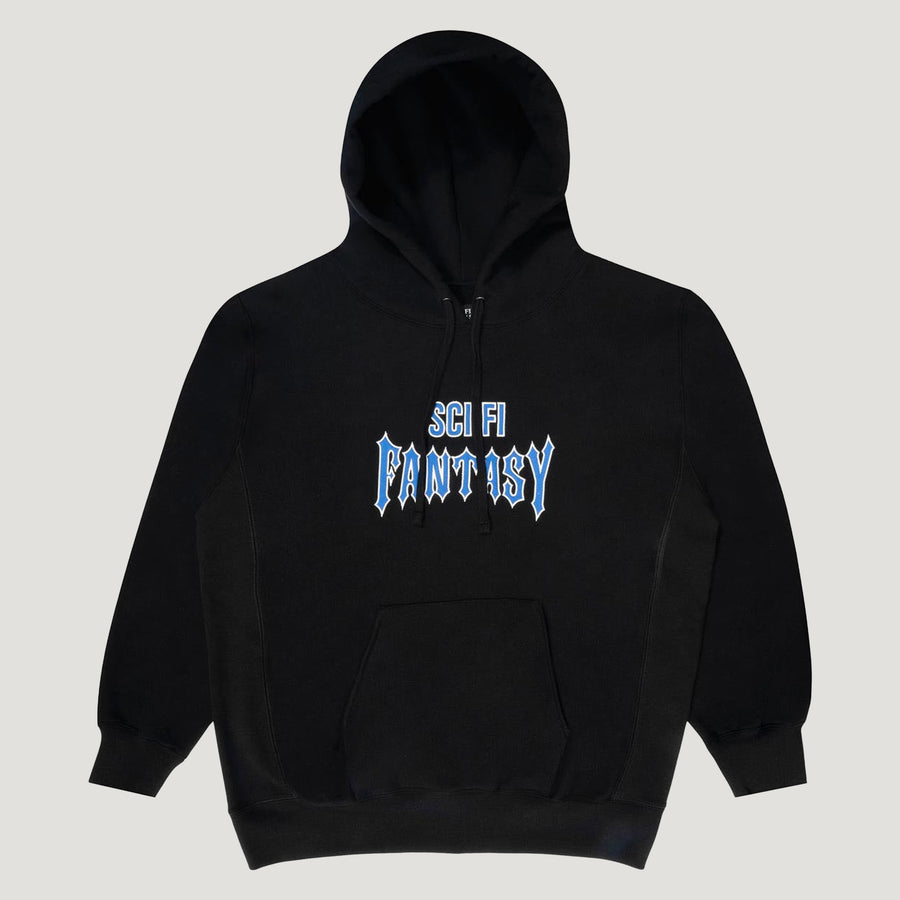 Sci-Fi Fantasy Biker Hoodie (Black)