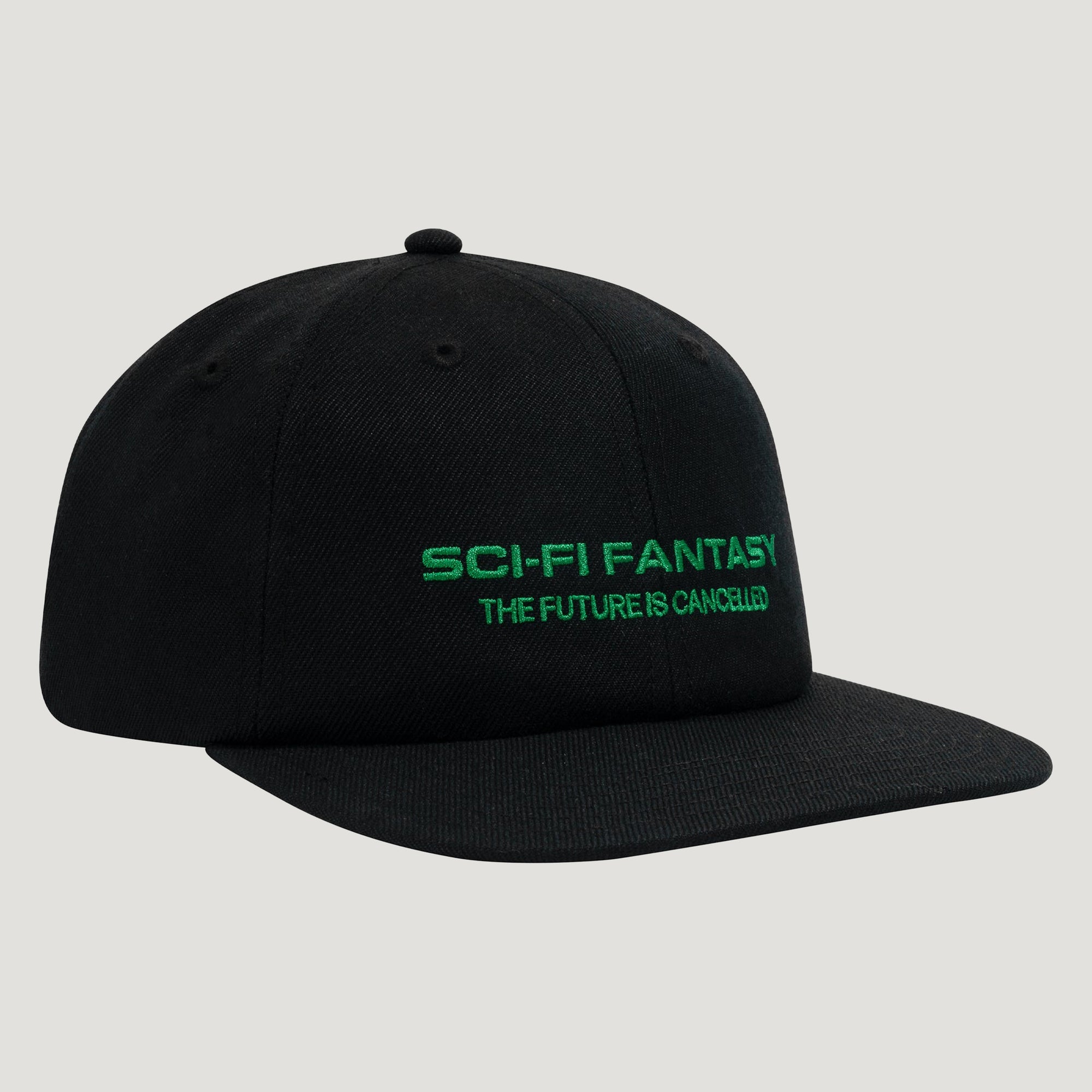 Sci-Fi Fantasy Future is Cancelled Hat (Black)