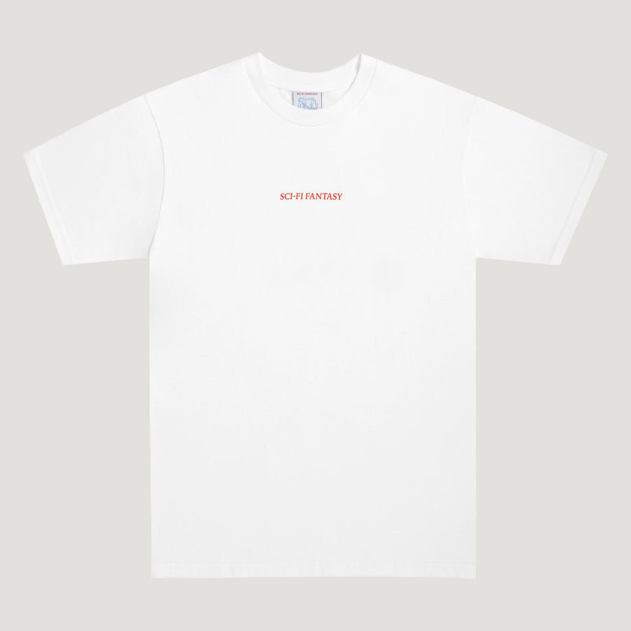 Sci-Fi Fantasy Tiny Classic Logo Tee (White)