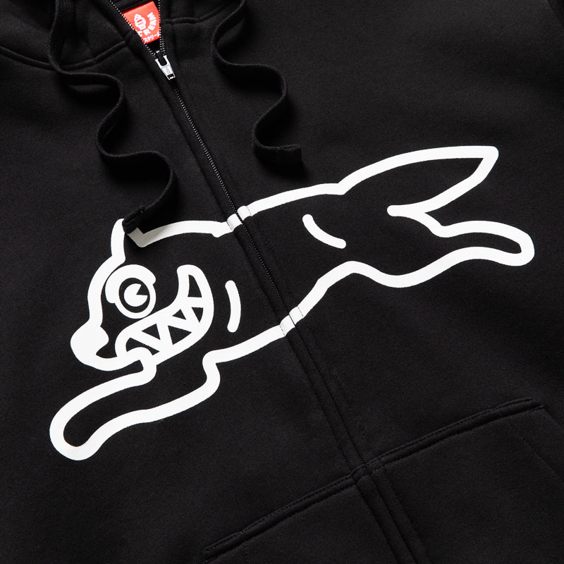 Icecream Zippy Hoodie (Black)