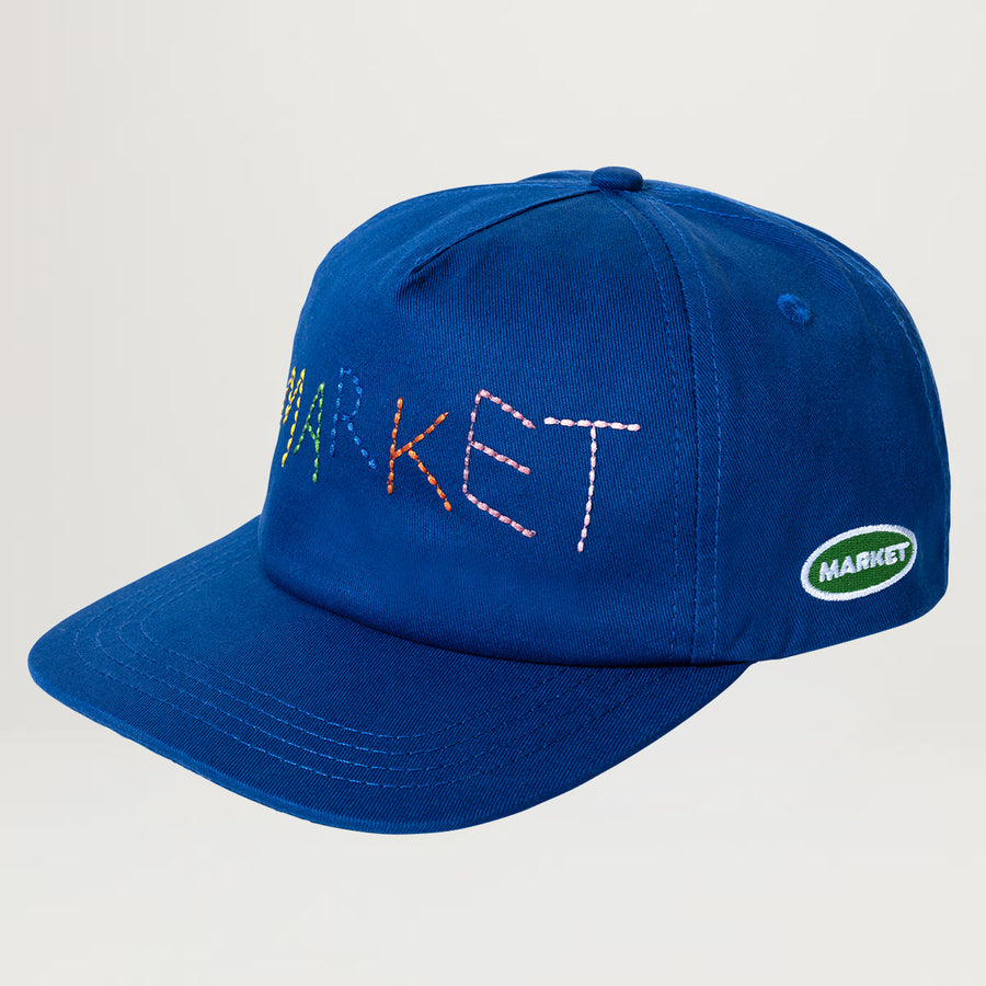 Market Soft Stitch 5-Panel Hat (Assorted Colors)
