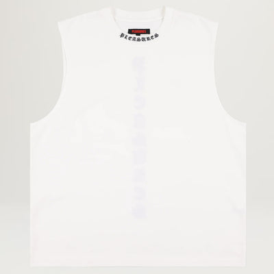 Pleasures Sorrow Sleeveless Tee (White)
