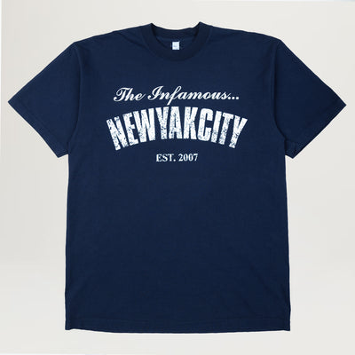 NewYakCity Steady Mobbin' Tee (Dark Navy)