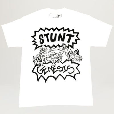 Genesis Video X Stunt Knock Out Tee (White)