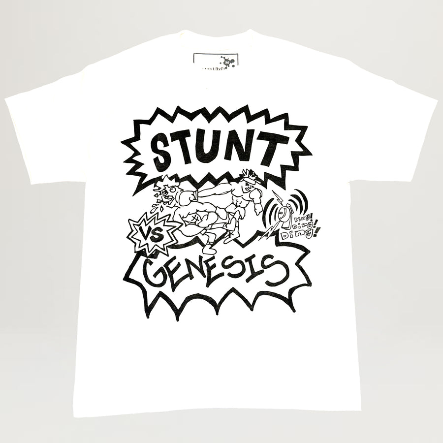 Genesis Video X Stunt Knock Out Tee (White)