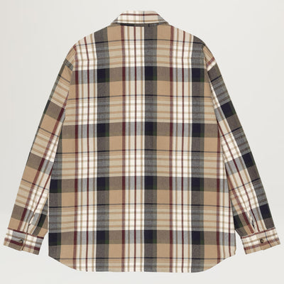 Carhartt WIP Tamblyn Check L/S Shirt (Leather)