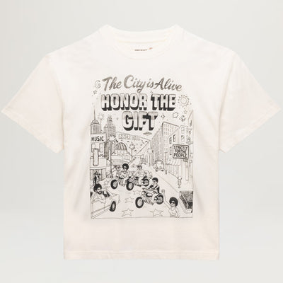 HTG The City Is Alive Tee (Bone)
