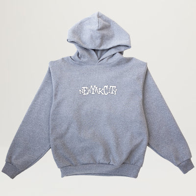 NYC "Think Outside The Box" Hoodie (Heather Grey)