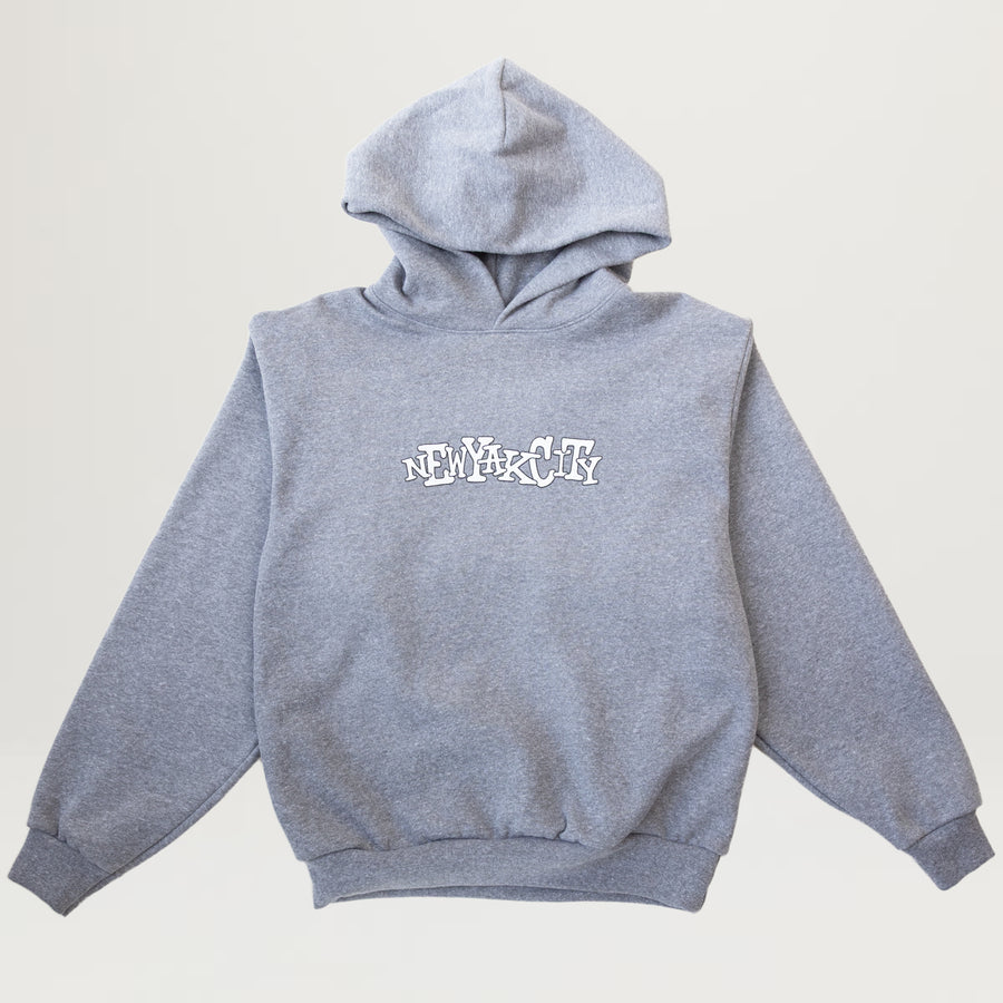 NYC "Think Outside The Box" Hoodie (Heather Grey)