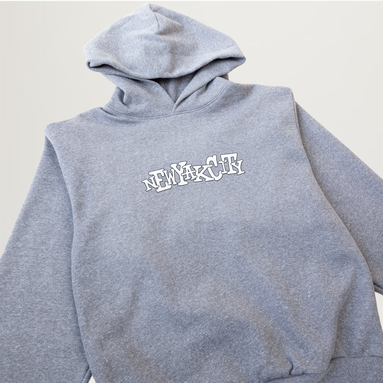 NYC "Think Outside The Box" Hoodie (Heather Grey)