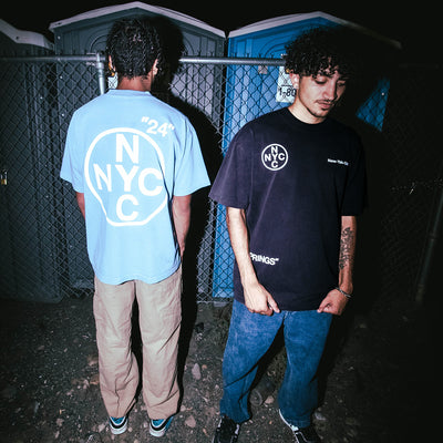 NYC Top 10 Tee (Washed Black)